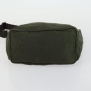 PRADA Shoulder Bag Nylon 4 Set Beige Khaki Auth 156743-24