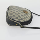 GUCCI GG Supreme Web Sherry Line Shoulder Bag PVC 3 Set Beige Gold Auth 156744-12