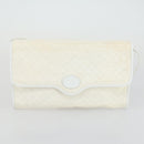 GUCCI GG Supreme Web Sherry Line Shoulder Bag PVC 3 Set Beige Gold Auth 156744-17