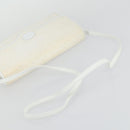 GUCCI GG Supreme Web Sherry Line Shoulder Bag PVC 3 Set Beige Gold Auth 156744-20