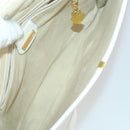 GUCCI GG Supreme Web Sherry Line Shoulder Bag PVC 3 Set Beige Gold Auth 156744-23