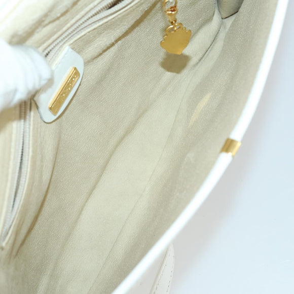 GUCCI GG Supreme Web Sherry Line Shoulder Bag PVC 3 Set Beige Gold Auth 156744