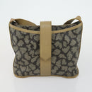 GIVENCHY Fendi Saint Laurent Zucca Canvas Bag PVC 3 Set Brown Black Auth 156745-18