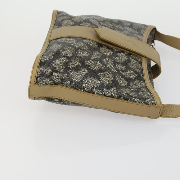 GIVENCHY Fendi Saint Laurent Zucca Canvas Bag PVC 3 Set Brown Black Auth 156745