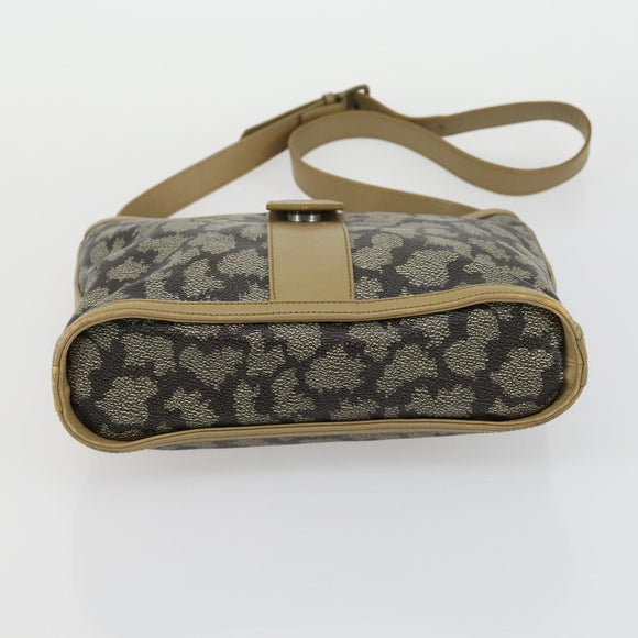 GIVENCHY Fendi Saint Laurent Zucca Canvas Bag PVC 3 Set Brown Black Auth 156745