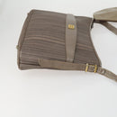 GIVENCHY Fendi Saint Laurent Zucca Canvas Bag PVC 3 Set Brown Black Auth 156745-4