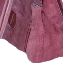 GUCCI GG Supreme Clutch Bag PVC Leather 4 Set Beige Black Auth 156746-19