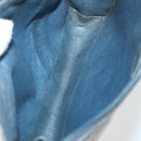 GUCCI GG Supreme Clutch Bag PVC Leather 4 Set Beige Black Auth 156746-25