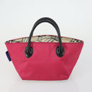 BALLY Burberry Celine Hand Bag Leather Canvas 4 Set Beige Pink Auth 156747-15