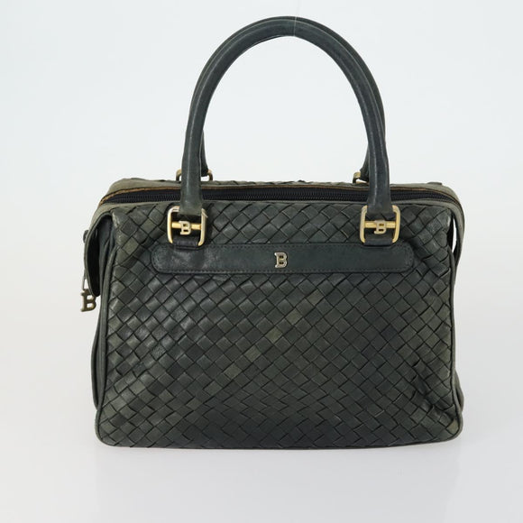 BALLY Burberry Celine Hand Bag Leather Canvas 4 Set Beige Pink Auth 156747