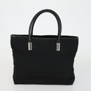 GUCCI Hand Bag Leather Nylon 3 Set Black Auth 156749-10