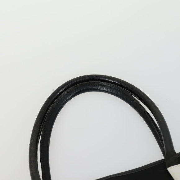 GUCCI Hand Bag Leather Nylon 3 Set Black Auth 156749