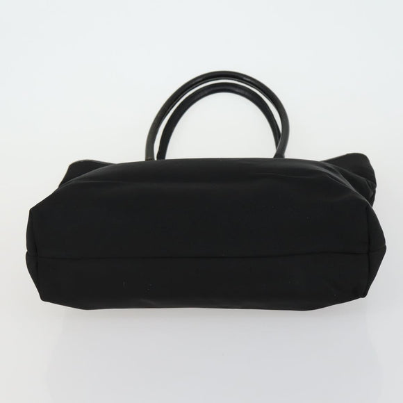 GUCCI Hand Bag Leather Nylon 3 Set Black Auth 156749