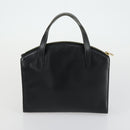 GUCCI Hand Bag Leather Nylon 3 Set Black Auth 156749-18