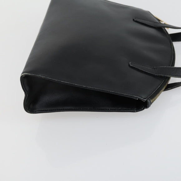 GUCCI Hand Bag Leather Nylon 3 Set Black Auth 156749
