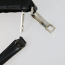GUCCI Hand Bag Leather Nylon 3 Set Black Auth 156749-7