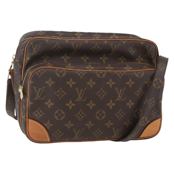 LOUIS VUITTON Monogram Nile Shoulder Bag M45244 LV Auth 156750A