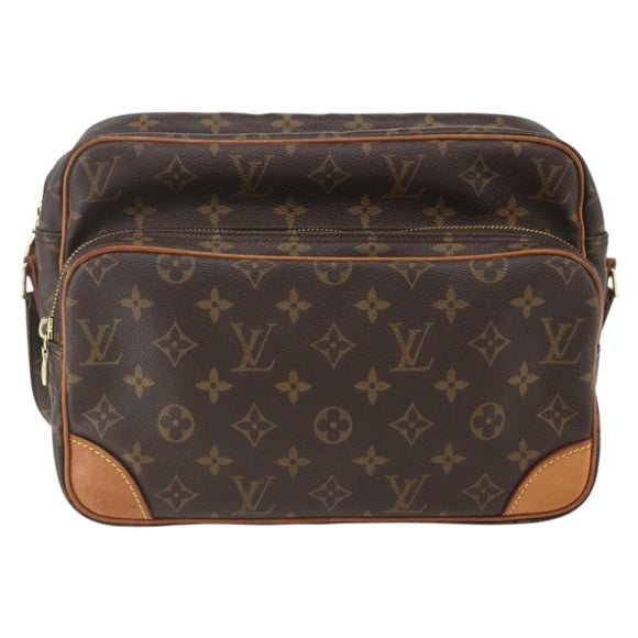 LOUIS VUITTON Monogram Nile Shoulder Bag M45244 LV Auth 156750A
