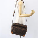 LOUIS VUITTON Monogram Nile Shoulder Bag M45244 LV Auth 156750A-23