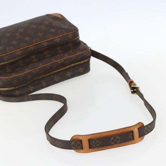 LOUIS VUITTON Monogram Nile Shoulder Bag M45244 LV Auth 156750A