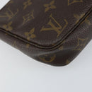 LOUIS VUITTON Monogram Pochette Accessoires Pouch M51980 LV Auth 156752-15