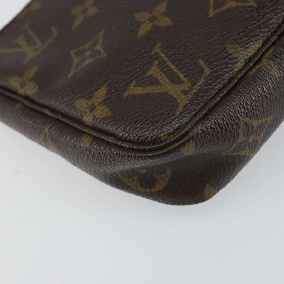 LOUIS VUITTON Monogram Pochette Accessoires Pouch M51980 LV Auth 156752