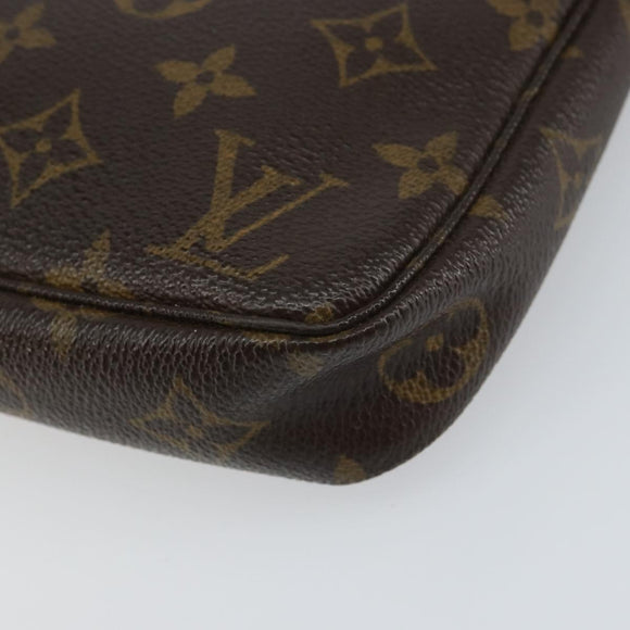 LOUIS VUITTON Monogram Pochette Accessoires Pouch M51980 LV Auth 156752