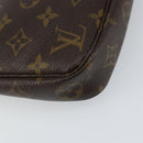 LOUIS VUITTON Monogram Pochette Accessoires Pouch M51980 LV Auth 156752-17
