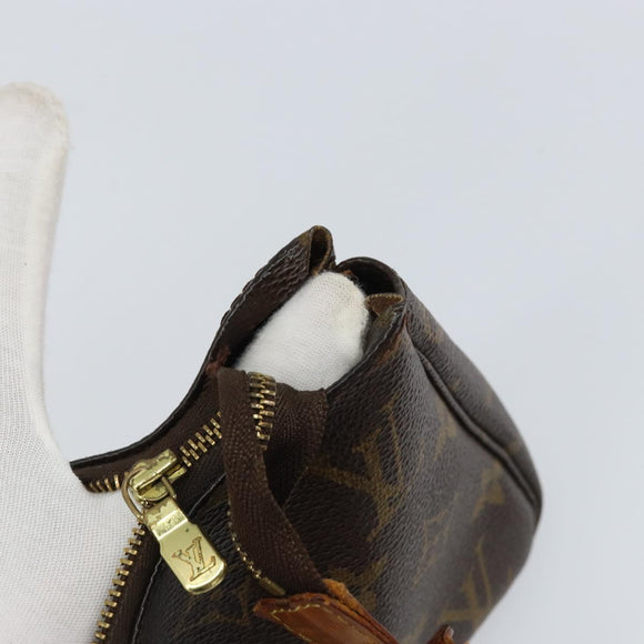 LOUIS VUITTON Monogram Pochette Accessoires Pouch M51980 LV Auth 156752