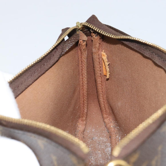 LOUIS VUITTON Monogram Pochette Accessoires Pouch M51980 LV Auth 156752