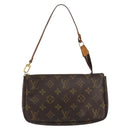LOUIS VUITTON Monogram Pochette Accessoires Pouch M51980 LV Auth 156752-14