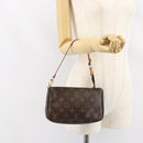 LOUIS VUITTON Monogram Pochette Accessoires Pouch M51980 LV Auth 156752-22