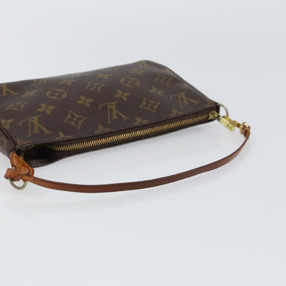 LOUIS VUITTON Monogram Pochette Accessoires Pouch M51980 LV Auth 156752