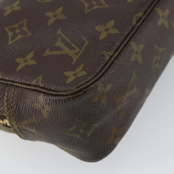 LOUIS VUITTON Monogram Trousse Toilette 23 Clutch Bag M47524 LV Auth 156754
