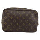 LOUIS VUITTON Monogram Trousse Toilette 23 Clutch Bag M47524 LV Auth 156754-2