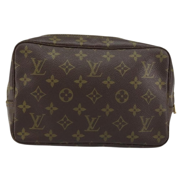 LOUIS VUITTON Monogram Trousse Toilette 23 Clutch Bag M47524 LV Auth 156754