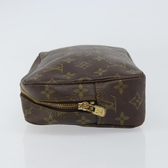 LOUIS VUITTON Monogram Trousse Toilette 23 Clutch Bag M47524 LV Auth 156754