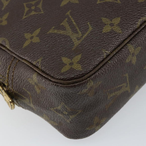 LOUIS VUITTON Monogram Trousse Toilette 23 Clutch Bag M47524 LV Auth 156754