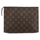 LOUIS VUITTON Monogram Poche Toilette 26 Pouch M47542 LV Auth 156755-2