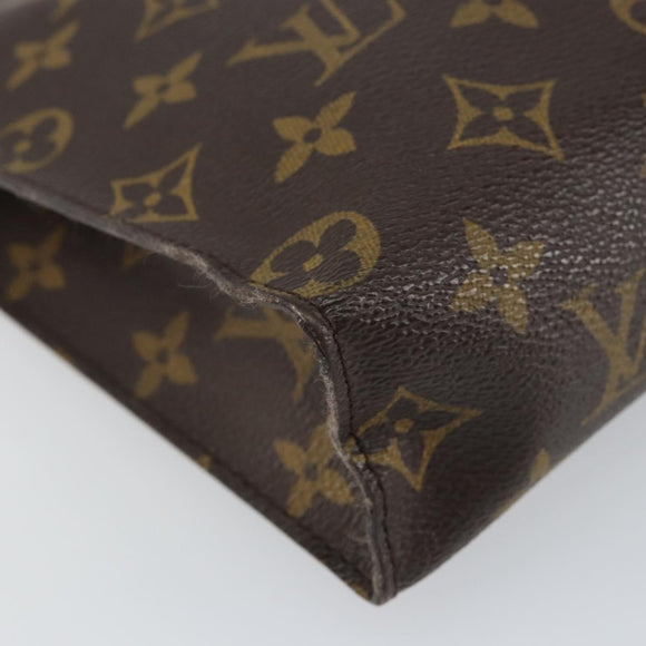 LOUIS VUITTON Monogram Poche Toilette 26 Pouch M47542 LV Auth 156755