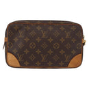 LOUIS VUITTON Monogram Marly Dragonne GM Clutch Bag M51825 LV Auth 156756-2