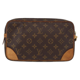 LOUIS VUITTON Monogram Marly Dragonne GM Clutch Bag M51825 LV Auth 156756 - 0