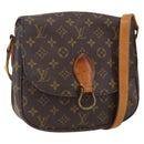 LOUIS VUITTON Monogram Saint Cloud GM Shoulder Bag M51242 LV Auth 156757-1