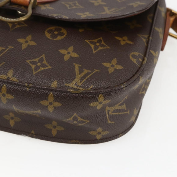 LOUIS VUITTON Monogram Saint Cloud GM Shoulder Bag M51242 LV Auth 156757