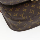 LOUIS VUITTON Monogram Saint Cloud GM Shoulder Bag M51242 LV Auth 156757-11