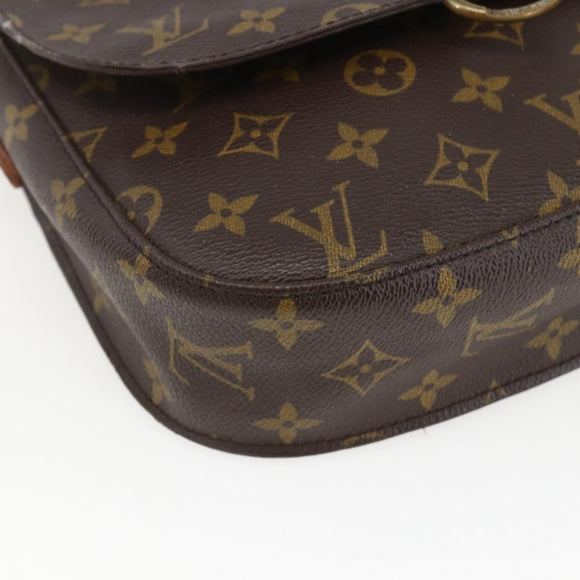 LOUIS VUITTON Monogram Saint Cloud GM Shoulder Bag M51242 LV Auth 156757