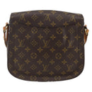 LOUIS VUITTON Monogram Saint Cloud GM Shoulder Bag M51242 LV Auth 156757-3