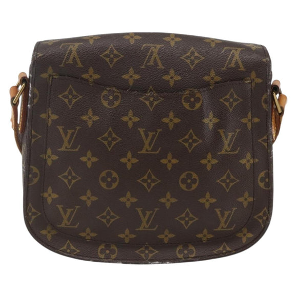 LOUIS VUITTON Monogram Saint Cloud GM Shoulder Bag M51242 LV Auth 156757