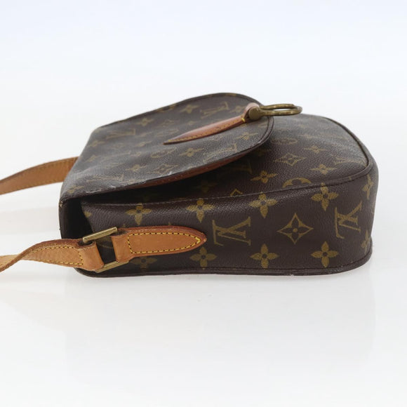 LOUIS VUITTON Monogram Saint Cloud GM Shoulder Bag M51242 LV Auth 156757