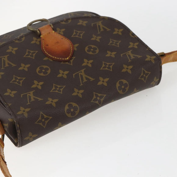 LOUIS VUITTON Monogram Saint Cloud GM Shoulder Bag M51242 LV Auth 156757